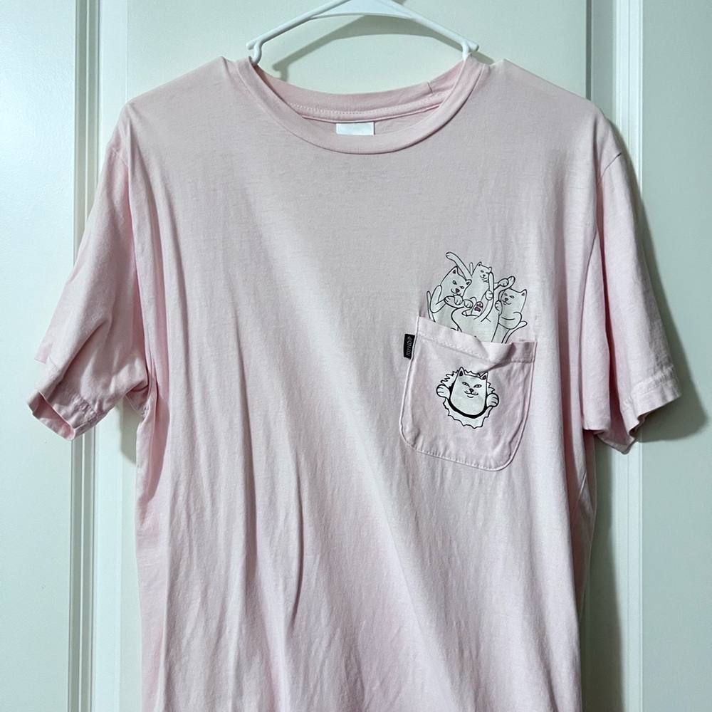 Ripndip Pink Short Sleeve Tee